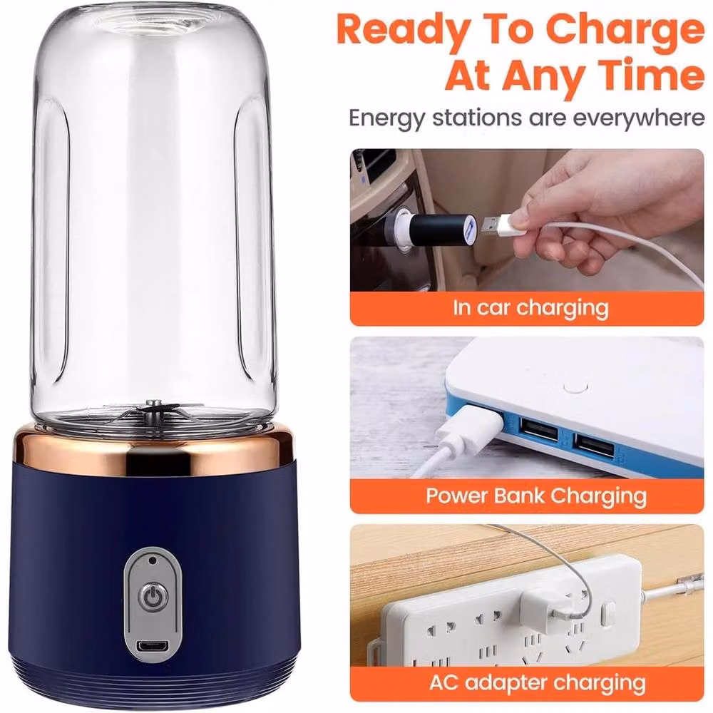 PAWNORA Electric Citrus Juicer in Blue – 3