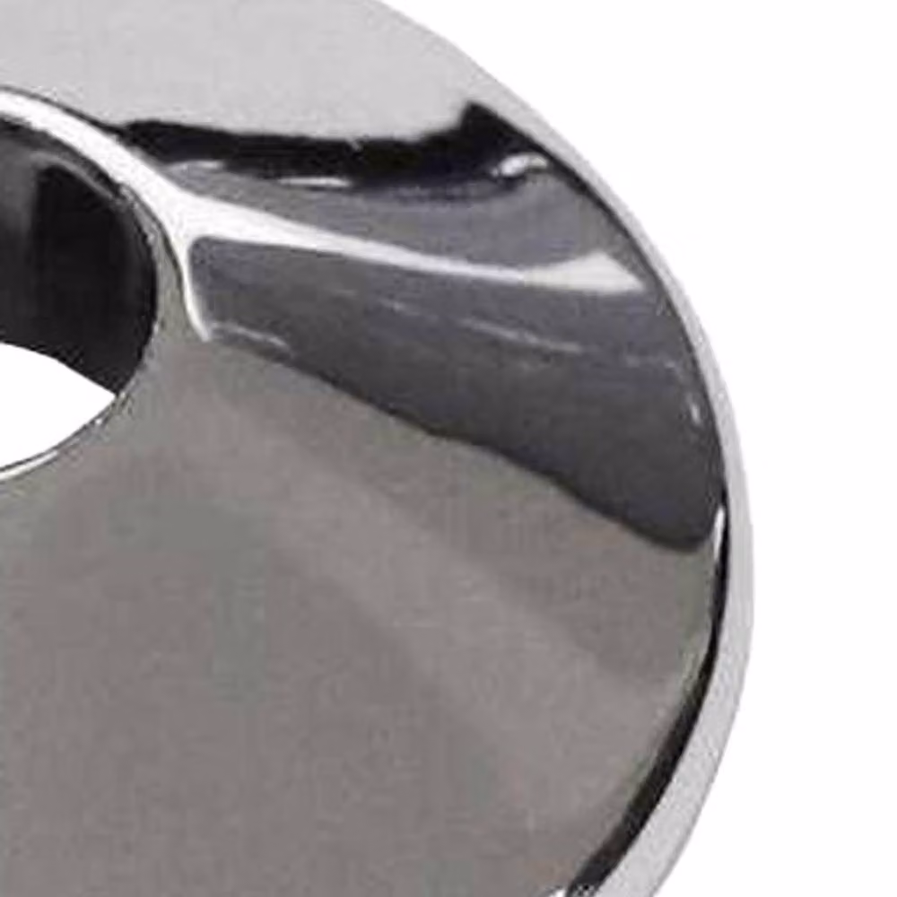 Securplumb Chrome Plated Pipe Collar in Silver (Pack of 5) – 2
