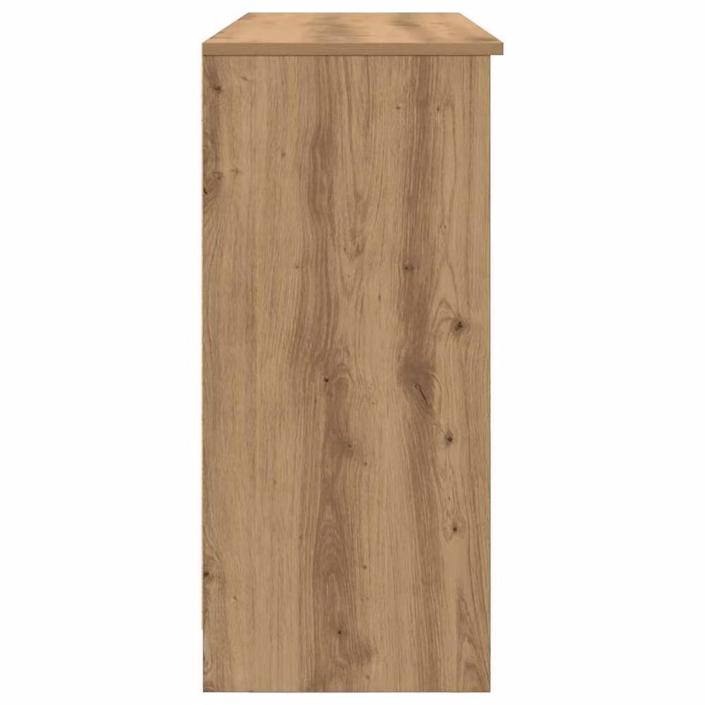Berkfield Home Artisan Oak Sideboard with Drawer in Brown, W/D/H: 101 x 35 x 76 cm – 3