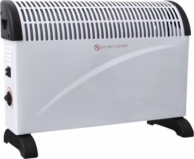 Oypla 2kW Freestanding Electrical Convector Heater, White – 1