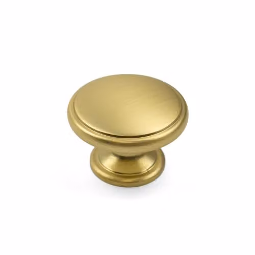 Handle & Home Brushed Brass Knob