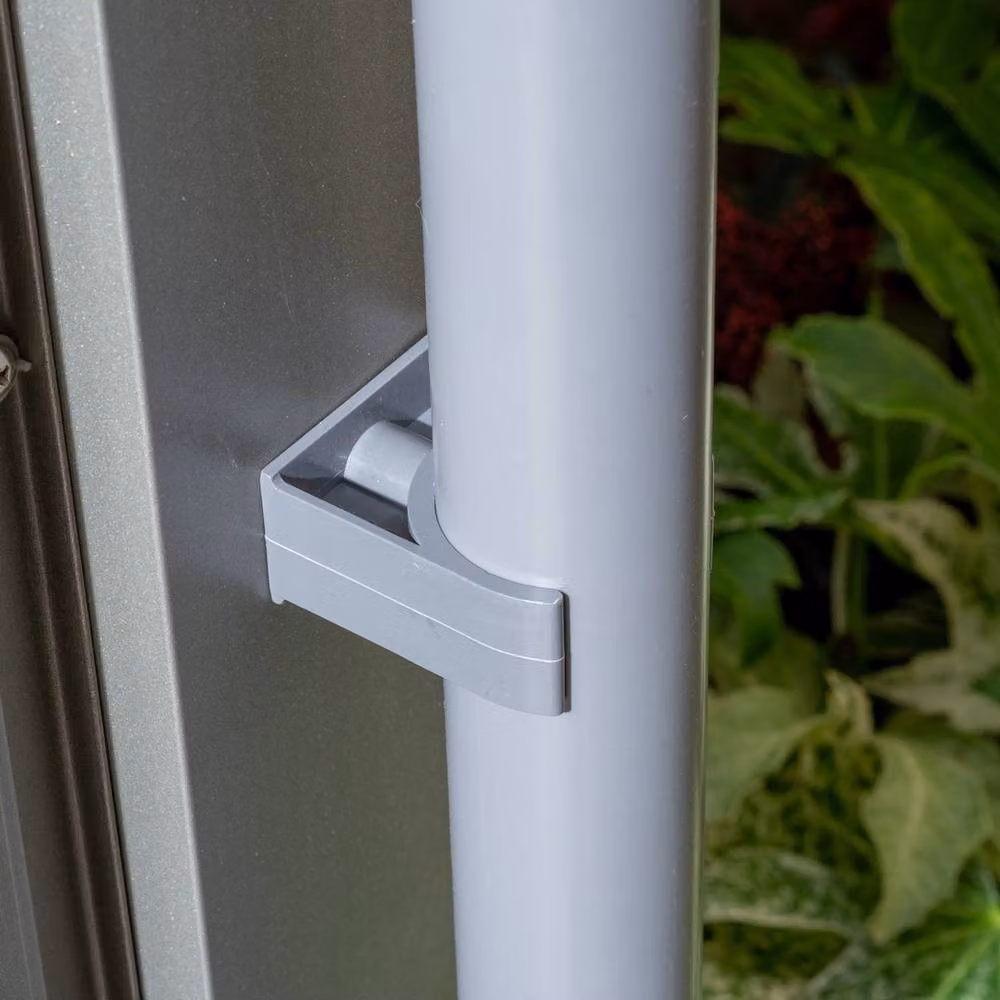 Rowlinsons Brentvale Downpipe Kit in Grey Plastic, H 200 cm x W 4 cm x D 4 cm – 3