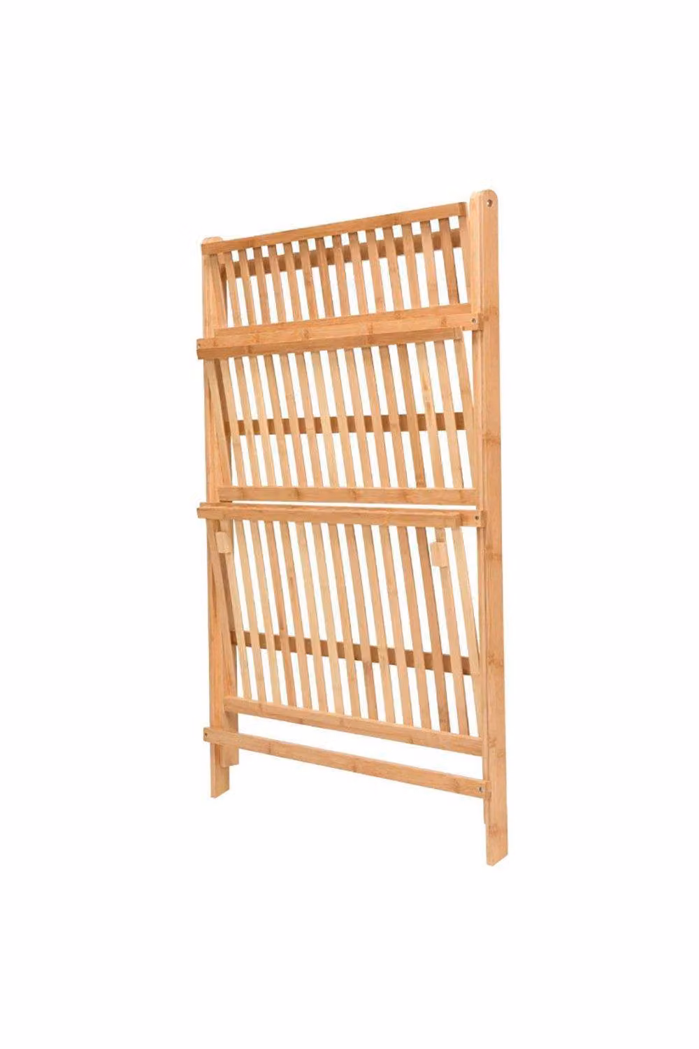 Living and Home Bojorquez 3 Tier Rustic Wood Ladder Plant Stand in Brown – 3