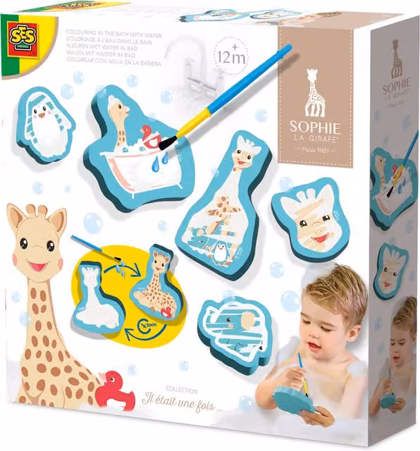 Sophie la girafe Multicolour Water Colouring Foam Bath Toy