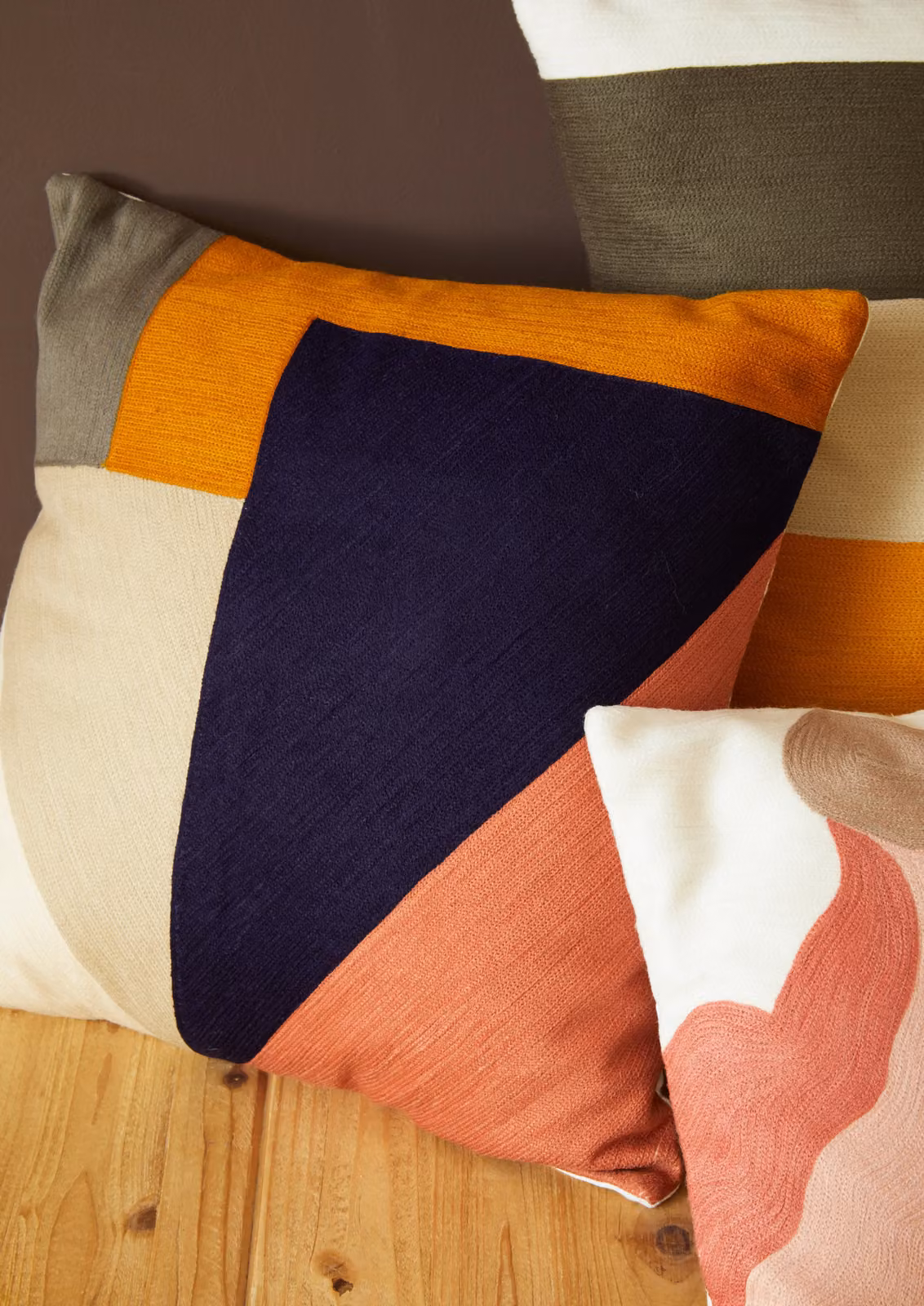 Orsina Bosie Ozella Abstract Graphic Square Cushion in Multicolour – 2