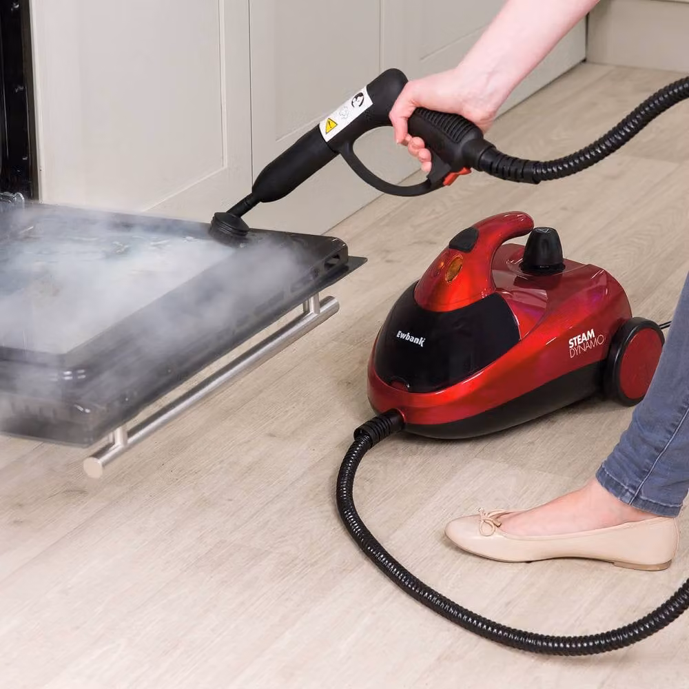 Ewbank SC1000 Dynamo Steam Cleaner and Sanitiser with Ironing Function in Red – 3