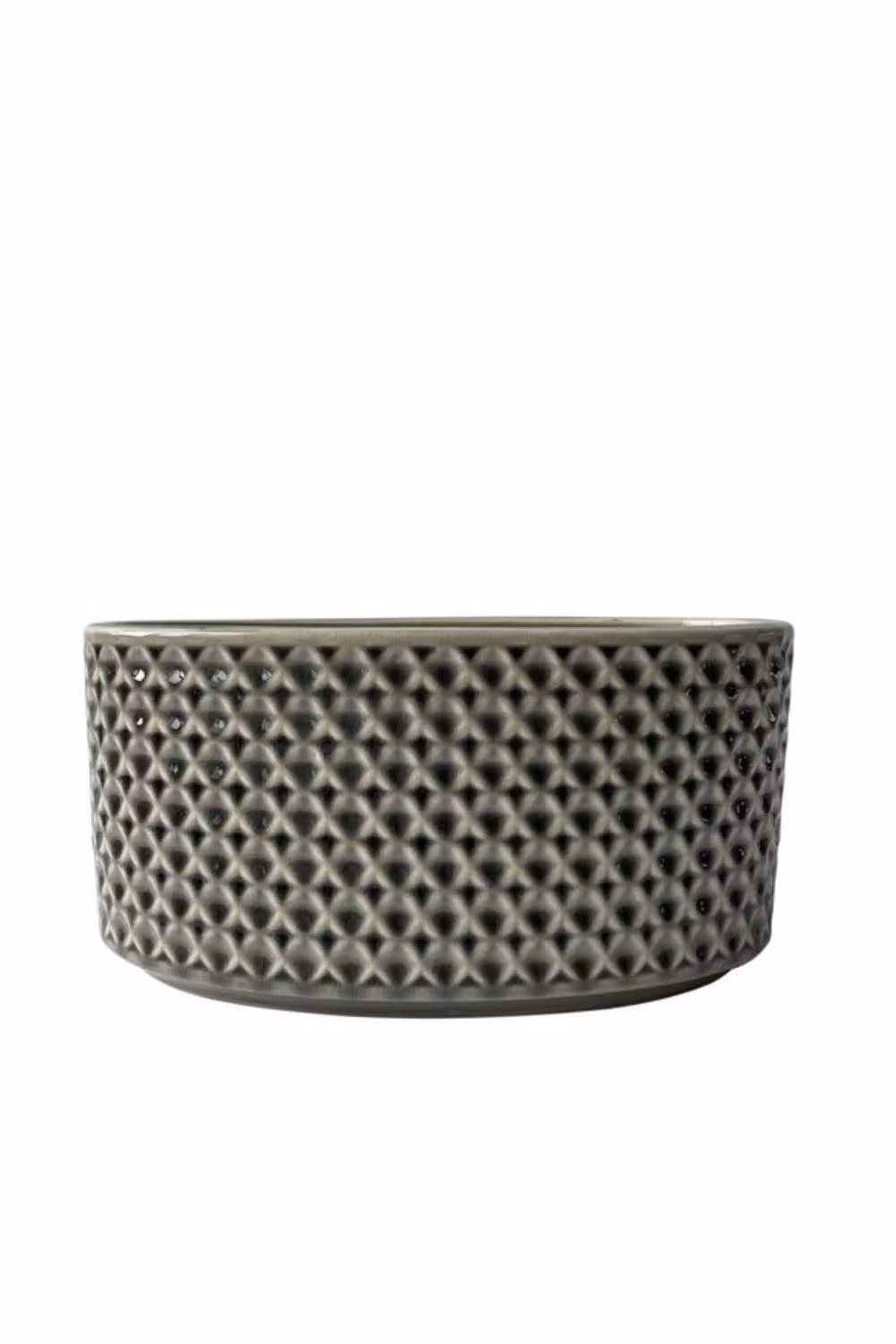KDMD Hortus Almada Stone Planter Pot, Grey, W: 26.5 cm, H: 13 cm – 2