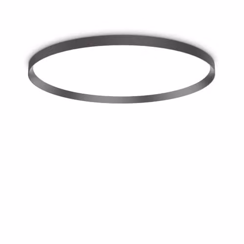 Netlighting Fly 90cm LED Flush Ceiling Light Black 2700K IP40 – 1