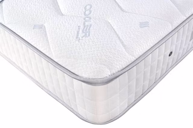 Sleepeezee Tranquil 1200 Gel Pocket Hybrid Mattress in White, W/D/H: 140 x 200 x 30 cm