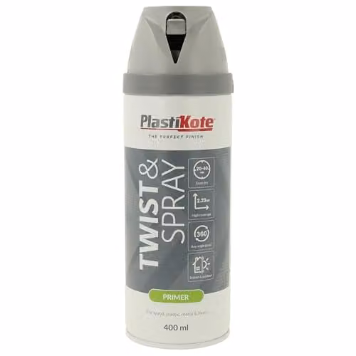 Plasti-kote Bonding Primer, Grey, 400 ml