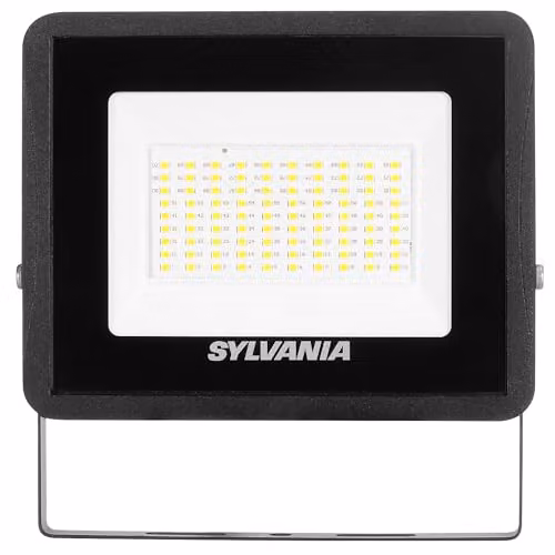 SYLVANIA SylFlood 58W LED Outdoor Floodlight, 7000 Lumens, IP65 Security Light, Black – 2