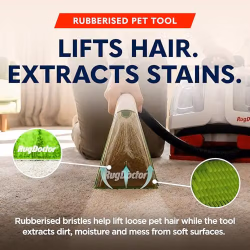 Rug Doctor Pet Portable Spot Carpet Cleaner in Red – 4