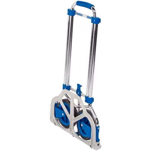 Draper 80805 Heavy Duty Fold Flat Sack Truck, Blue and Multicolour