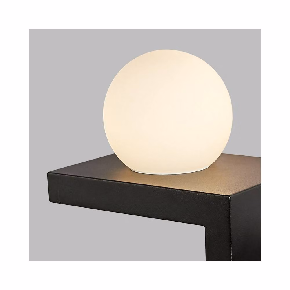 Netlighting Zanzibar LED Wall Lamp in Sand Black, 6W, 470lm – 3