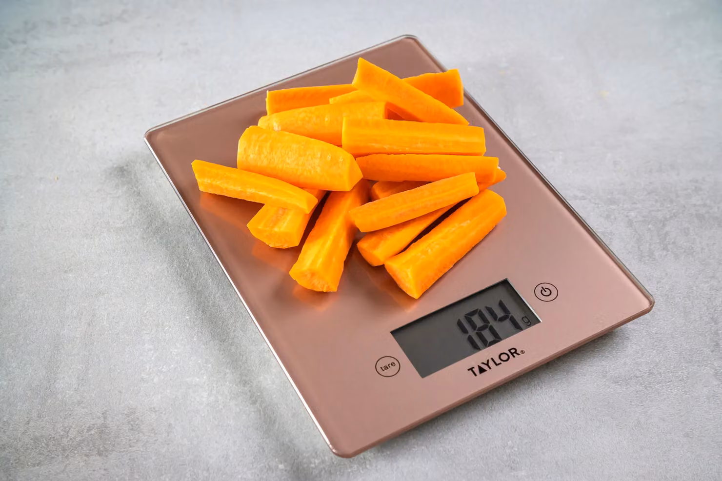 Taylor Pro Glass Digital Kitchen Scale, Gold, 5kg Capacity – 2