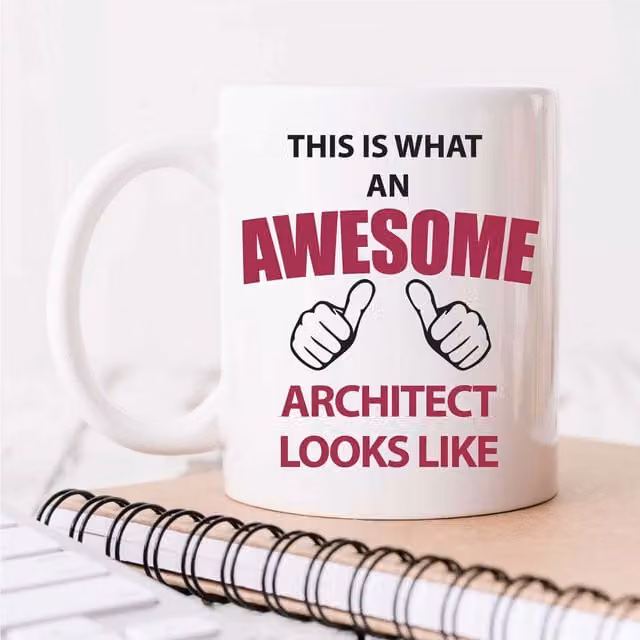 60 Second Makeover Limited This Is What An Awesome Architect Looks Like Ceramic Mug in White