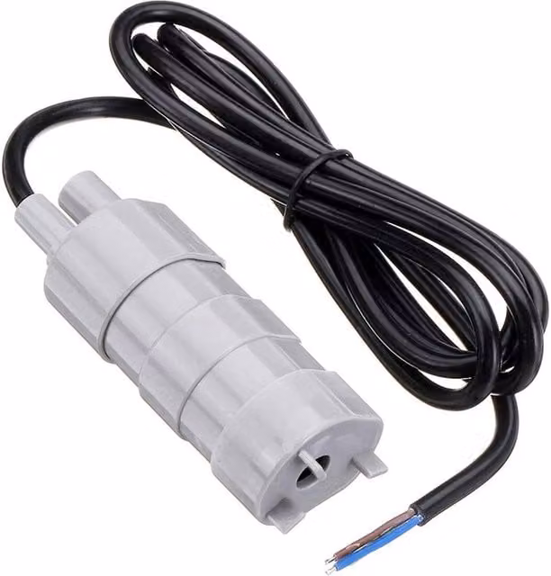 NESTLUNE 12V High Flow Submersible Water Pump in Grey