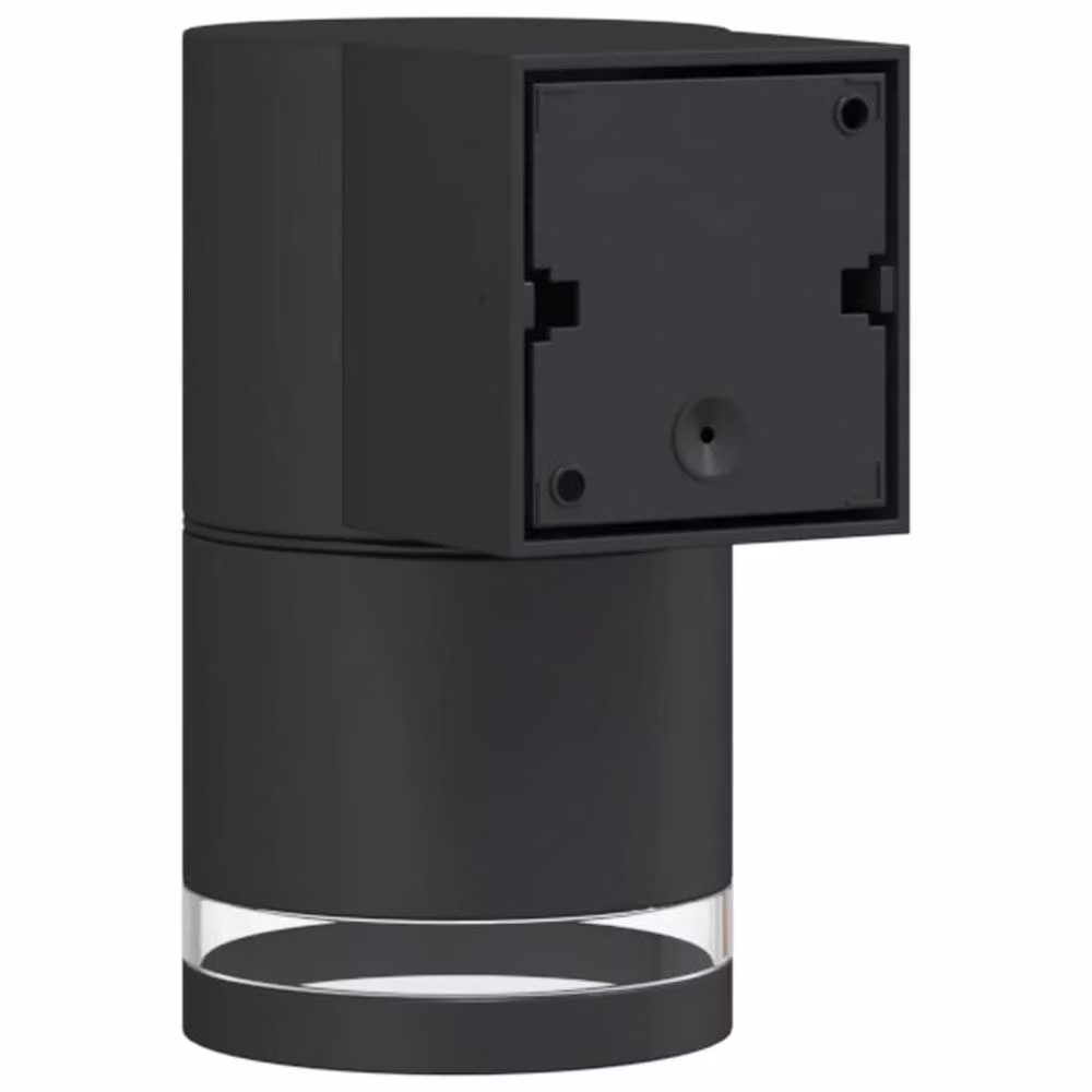 Berkfield Home Black Modern Outdoor Wall Light in Die-cast Aluminium – 2