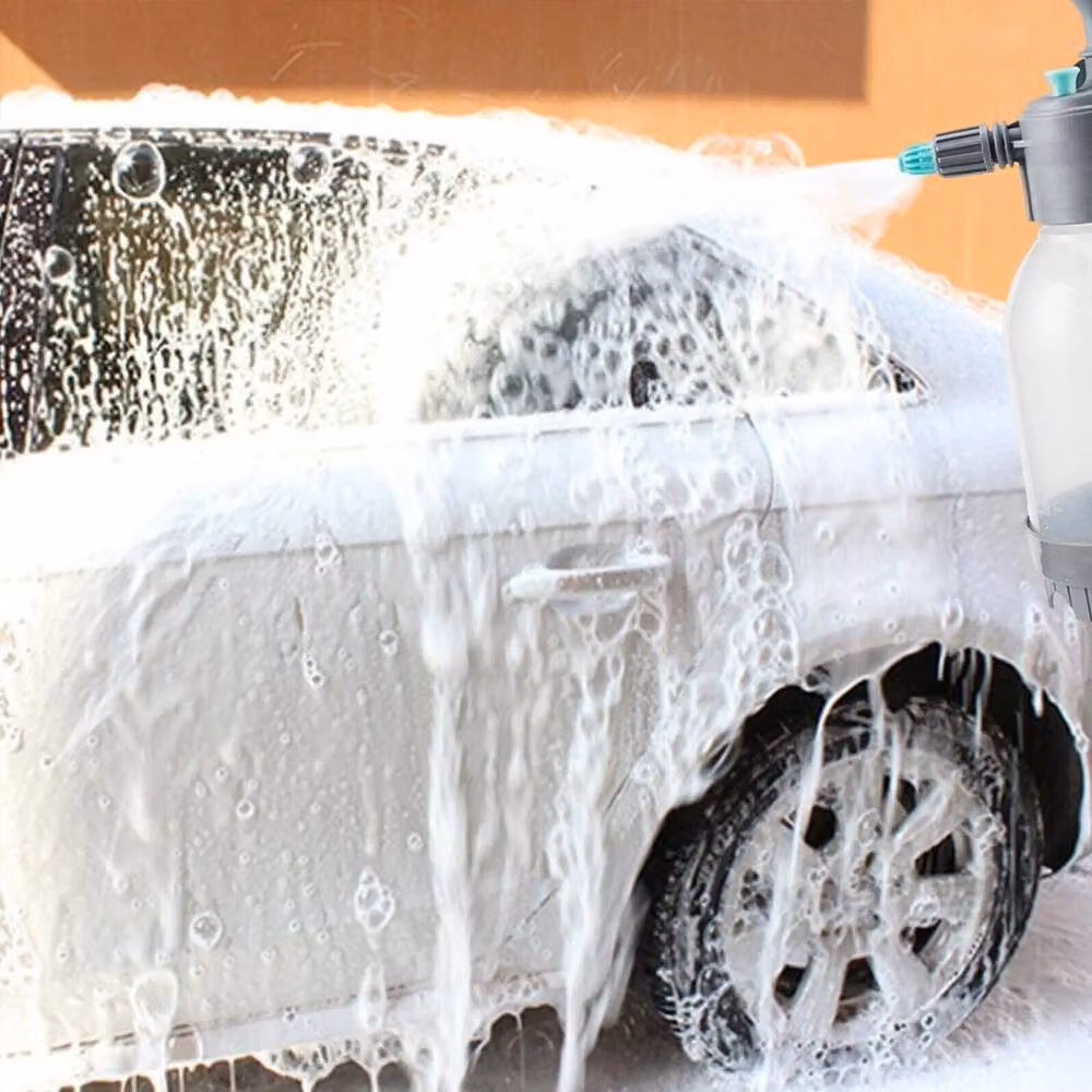 SPETLEK Manual Pressure Car Wash Sprayer, 2 x 2 l, White and Transparent – 4