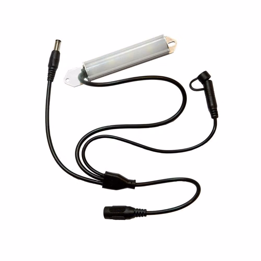 Green Feathers Daylight White LED Light for Nest and Bird Boxes with Inline 12V Connection – 2