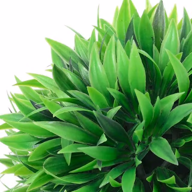 Berkfield Home Lush Artificial Green Boxwood Balls, 2 Pack, Diameter: 20 cm