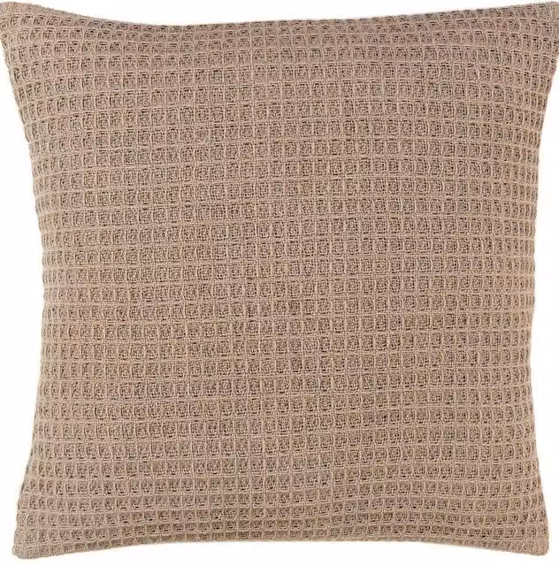 Appletree Bruges Waffle Texture Filled Cushion in Beige, W/D/H: 43 x 43 x 43 cm – 1