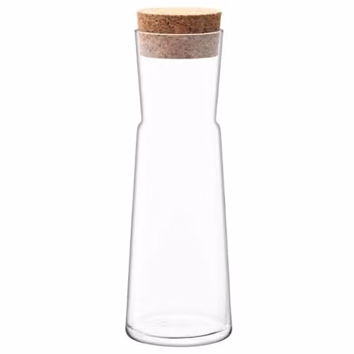 LSA International Transparent Glass Carafe with Stopper – 1