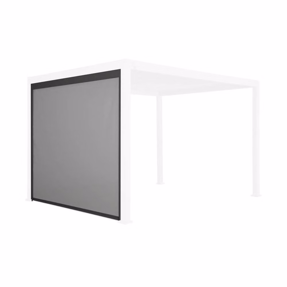 Sweek 3m Aluminium Privacy Screen for Triomphe in Dark Grey – 1