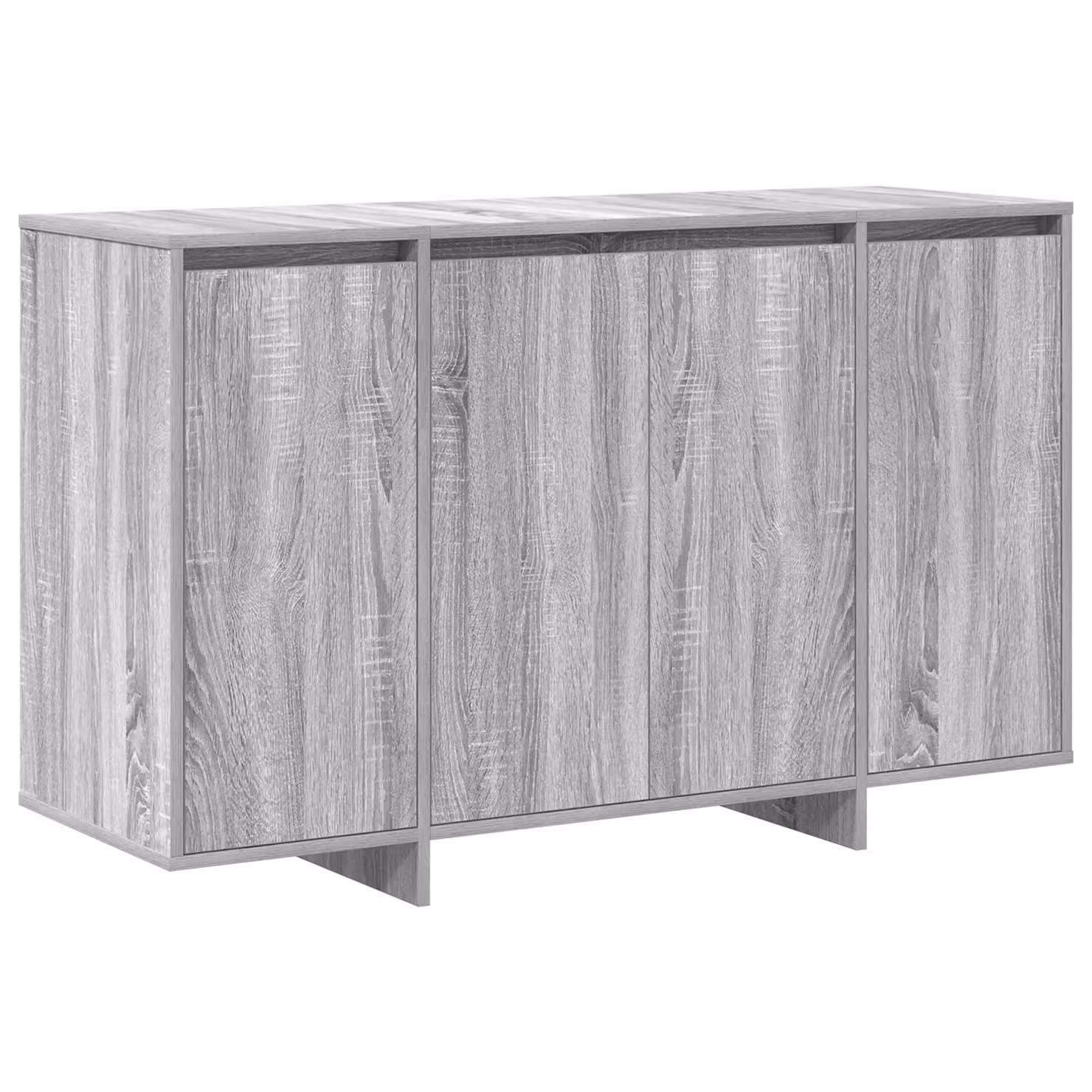 Berkfield Home Modern Sideboard in Grey Sonoma, W/D/H: 120 x 41 x 75 cm – 2