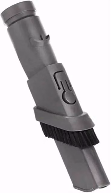 SPETLEK 2 in 1 Crevice Brush Vacuum Nozzle Tool in Grey