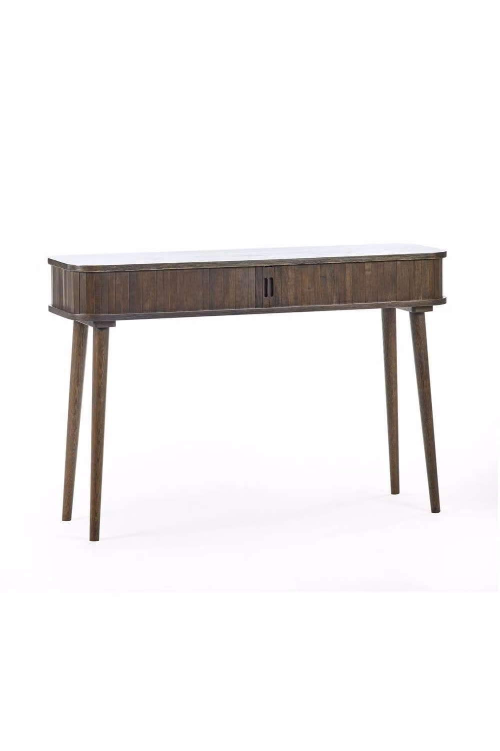 Julian Bowen Arya Mid-Century Brown Wood Console Table – 3