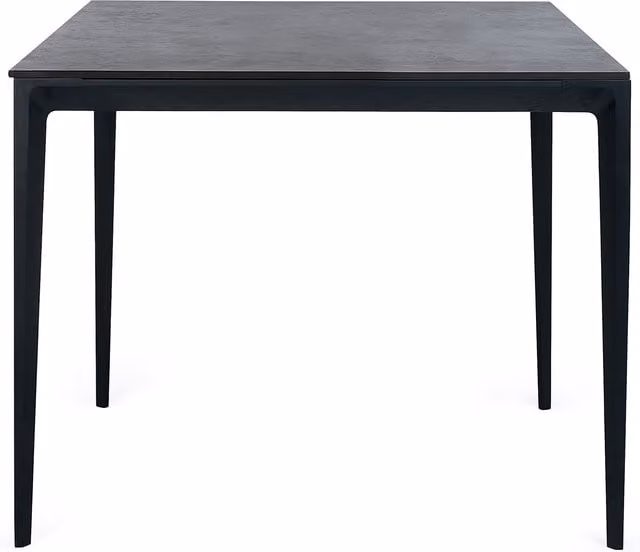 Julian Bowen Miami Square Stone Top Dining Table in Slate Grey