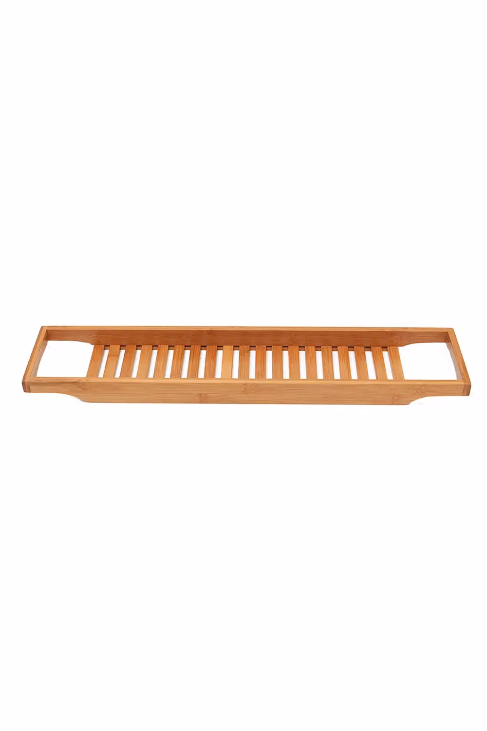 Living and Home Bamboo Bath Tray Bathtub Caddy in Brown, 70 cm – 2