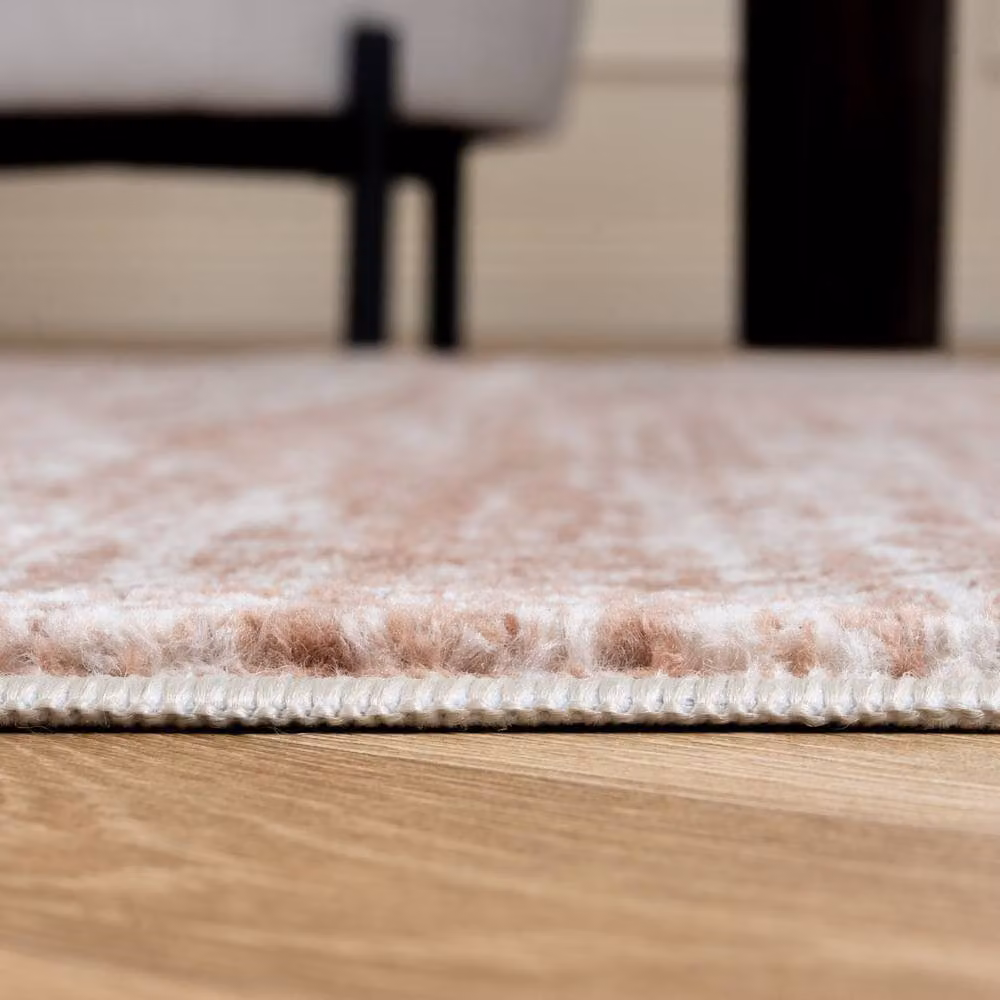 THE RUGS Montana Abstract Design Living Room Area Rug in Pink, W: 80 cm, L: 150 cm – 2