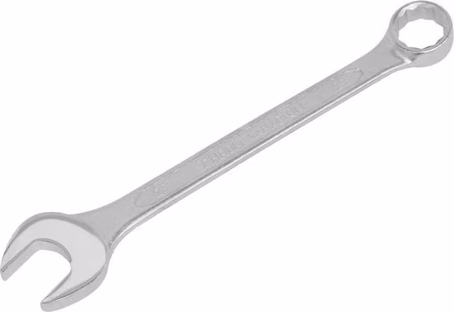 Loops 29mm Combination Spanner in Silver Chrome Vanadium Steel