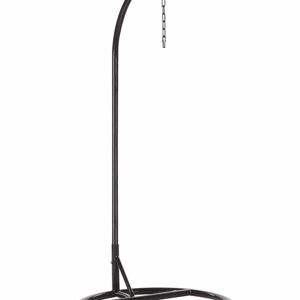 Wyld Haus Horizon Hanging Chair Stand in Black Powder-Coated Metal – 2