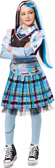 Monster High Deluxe Frankie Stein Costume Set for Children in Multicolour