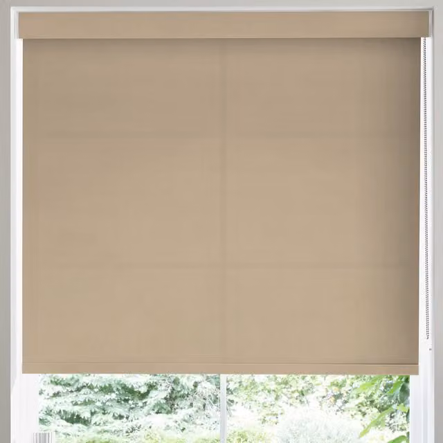 Terrys Olympus Semi-Transparent Made to Measure Roller Blind in Beige