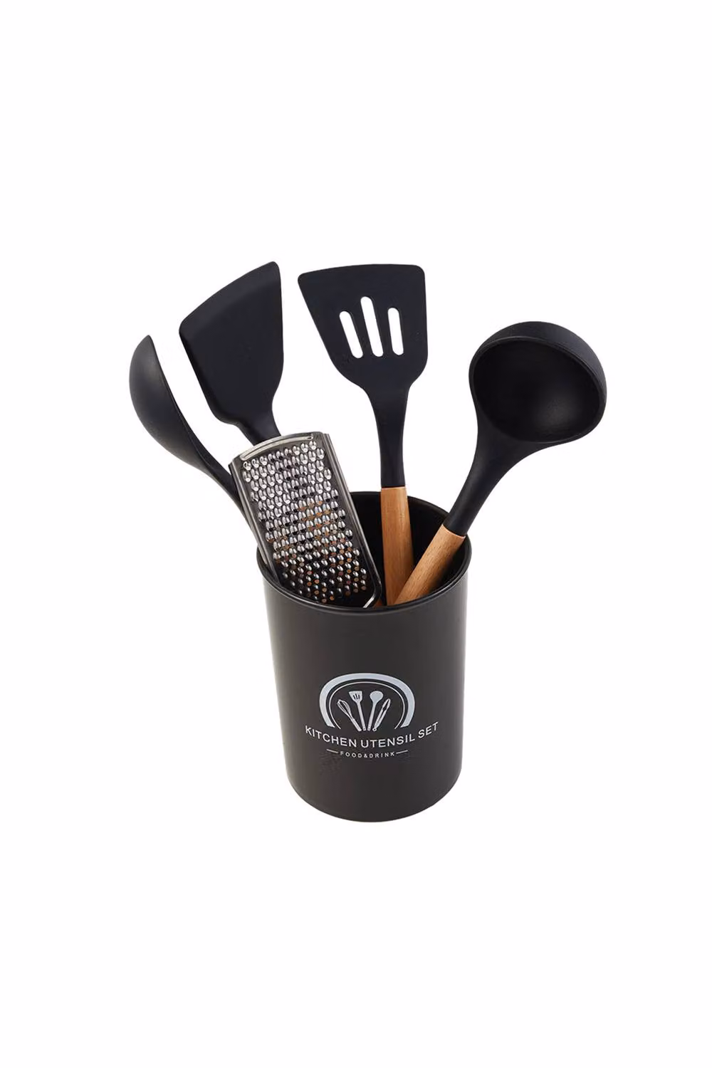 Living and Home 43-Piece Black Silicone Kitchen Cooking Utensil and Cookware Set – 2