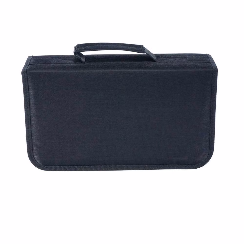 NESTLUNE Black CD, VCD and DVD Car Storage Carry Bag Case – 3