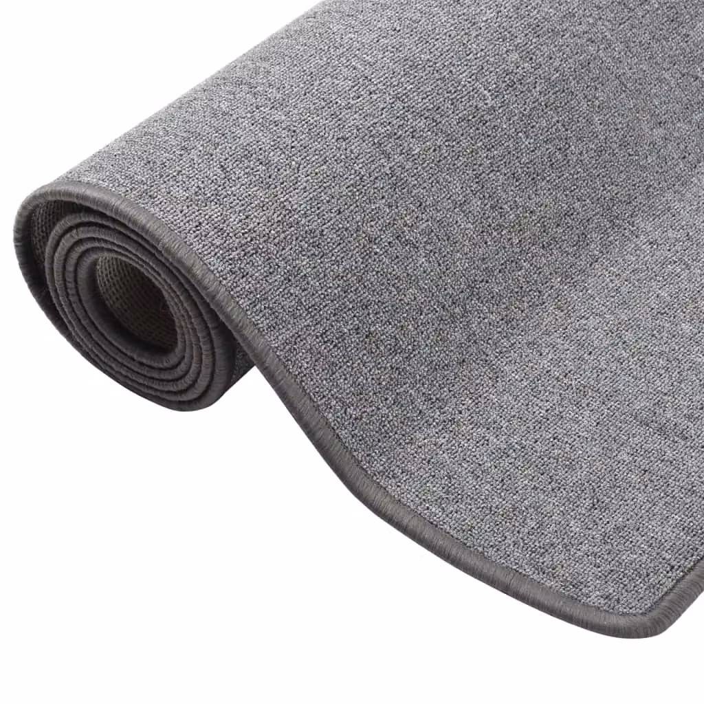 Berkfield Home Round Carpet Runner in Grey, W/D: 80 x 150 cm – 1