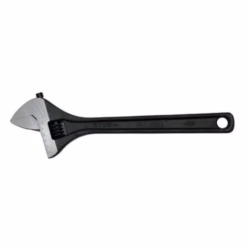 Teng 4006 15-inch Adjustable Wrench in Silver Chrome Vanadium and Stainless Steel
