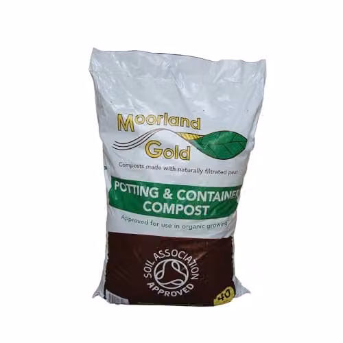 Thompson and Morgan Moorland Gold Potting and Container Compost, 40 l