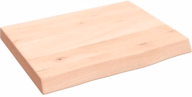 Berkfield Home Wall Mounted Rustic Oak Shelf in Brown, W: 40 cm, D: 30 cm, H: 30 cm