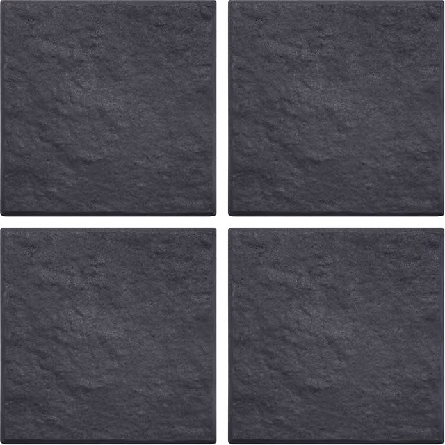 Nicoman Square Stomp Stone Stepping Stones in Grey and Anthracite