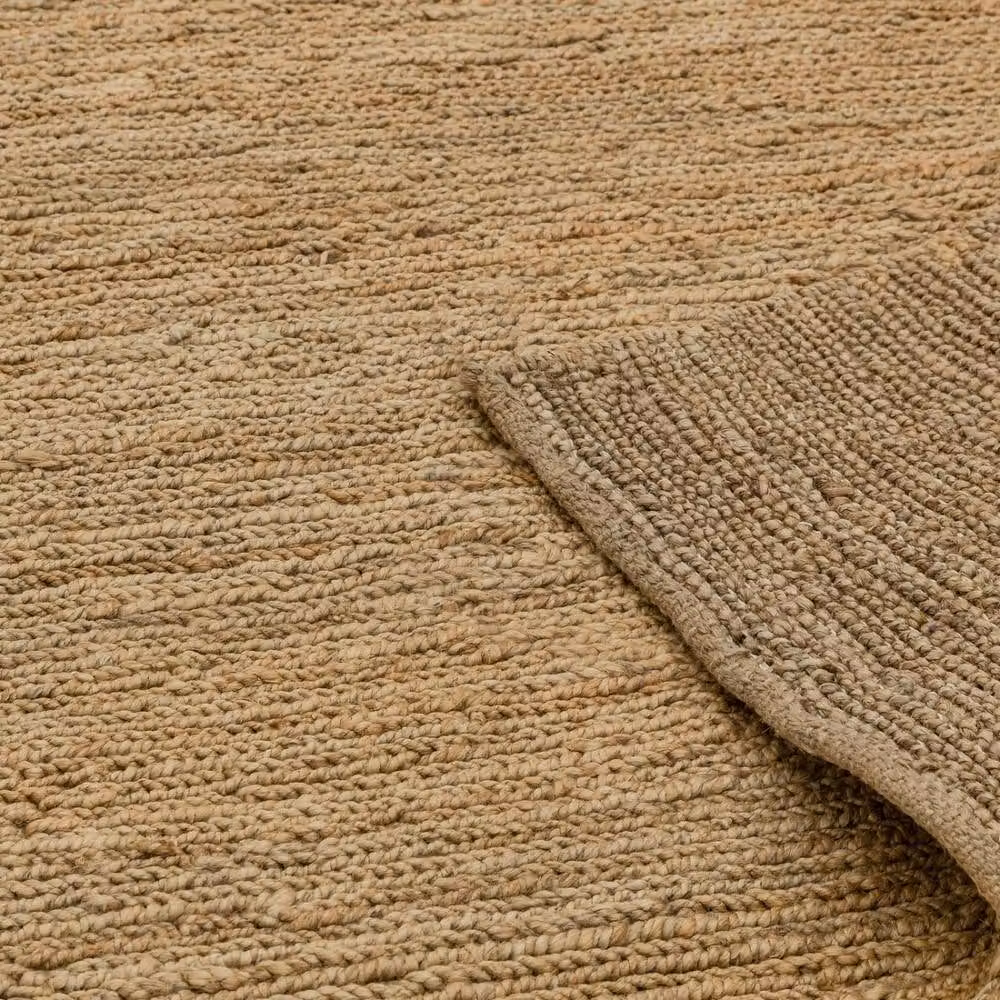 The Rug Shop UK Handmade Modern Plain Stain-Resistant Easy Care Area Rug in Beige, W: 160 cm, D: 230 cm – 3