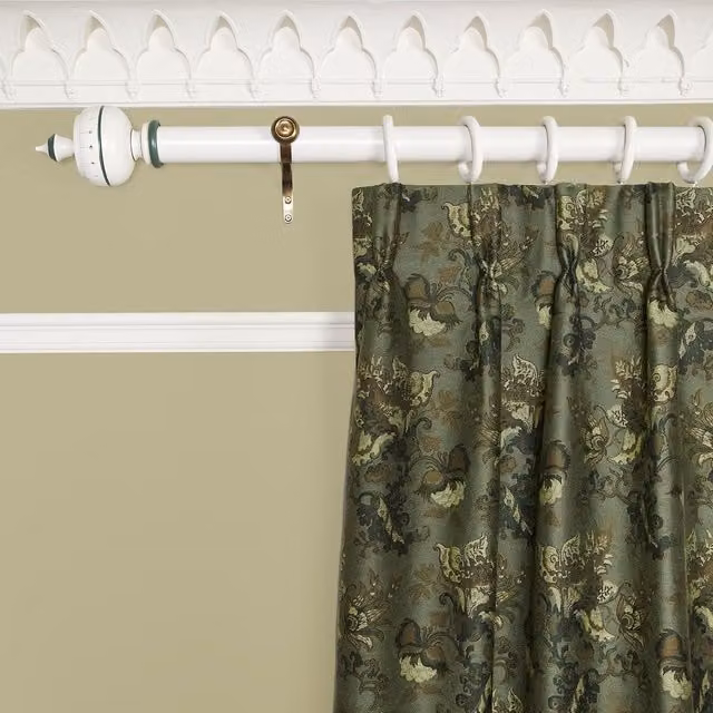 House of Hackney Persephone Jacquard Floral Curtain in Green