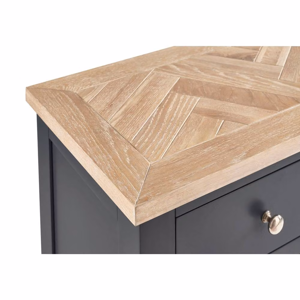 Cheshire Ainsley Sideboard in Dark Grey and Oak – 6