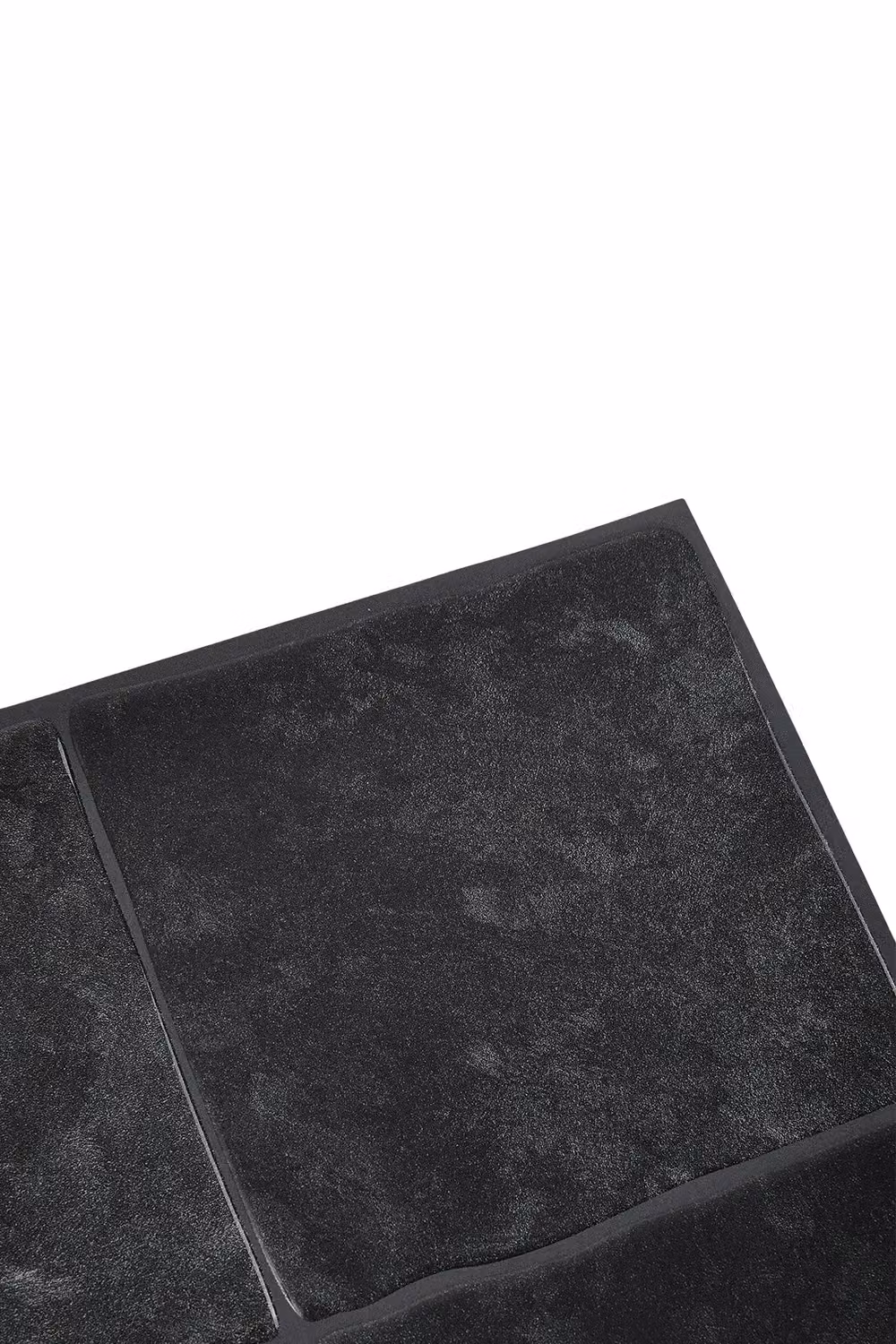 Living and Home 10-Piece 3D Square Self-Adhesive Tile Look Wall Stickers in Dark Grey/Anthracite – 4