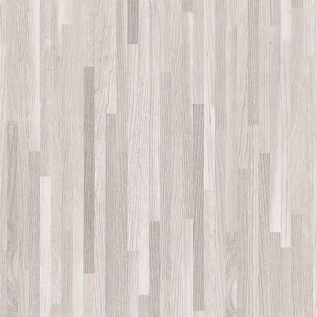 Livingandhome 12-Piece Self-Adhesive Marble Effect PVC Flooring Tiles in White